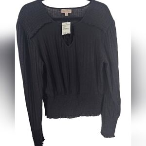 NWT Long sleeve blouse from Nordstrom- Size XL